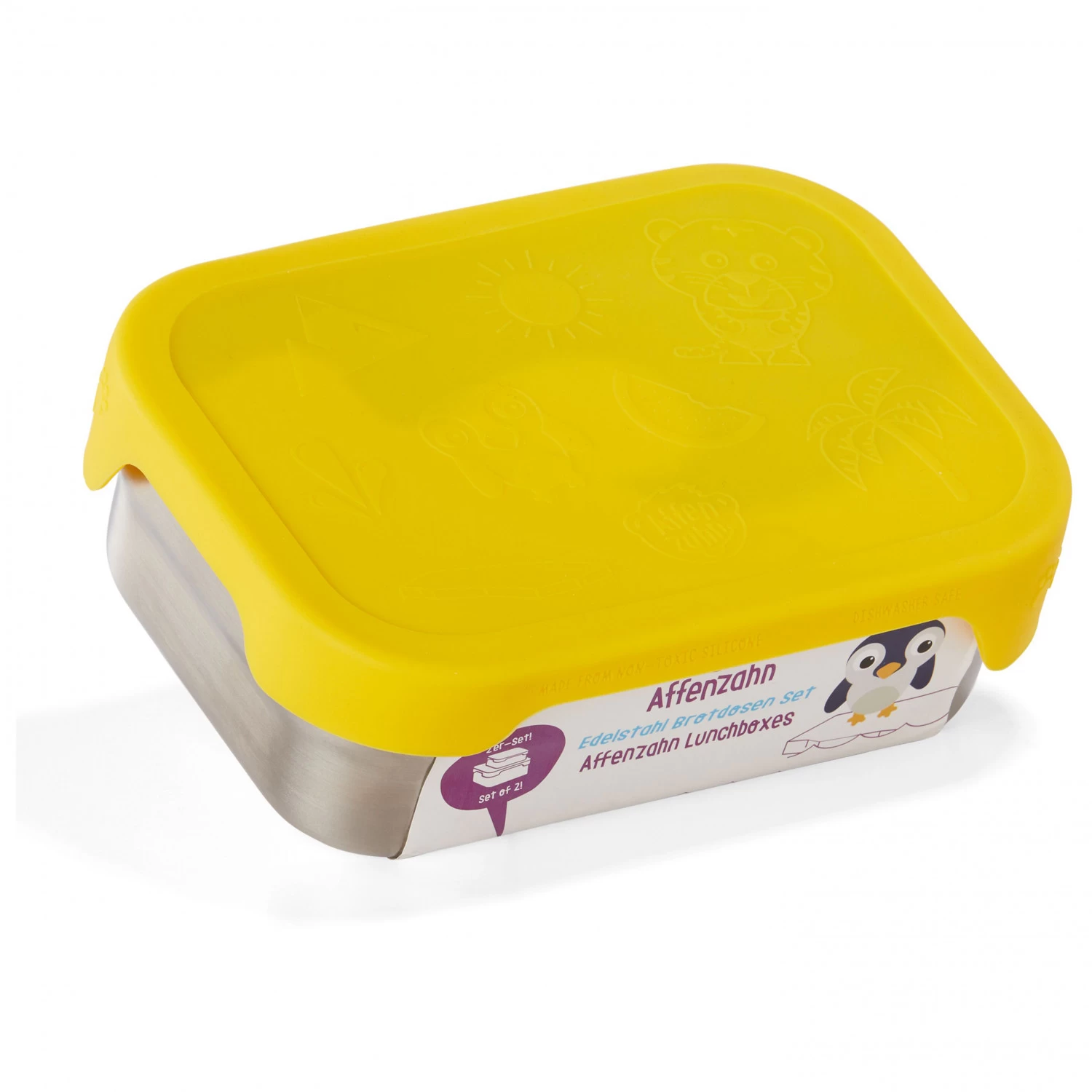 Affenzahn Lunchbox Set Tiger - Food Storage - Image 2