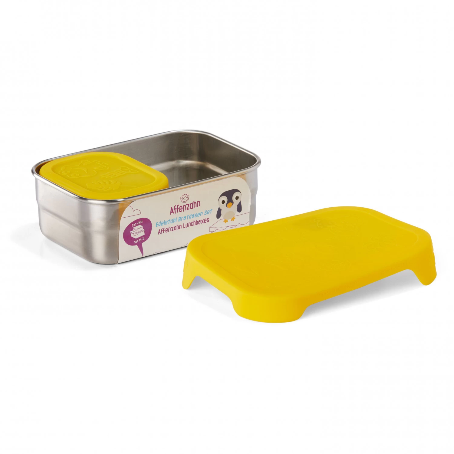 Affenzahn Lunchbox Set Tiger - Food Storage - Image 3