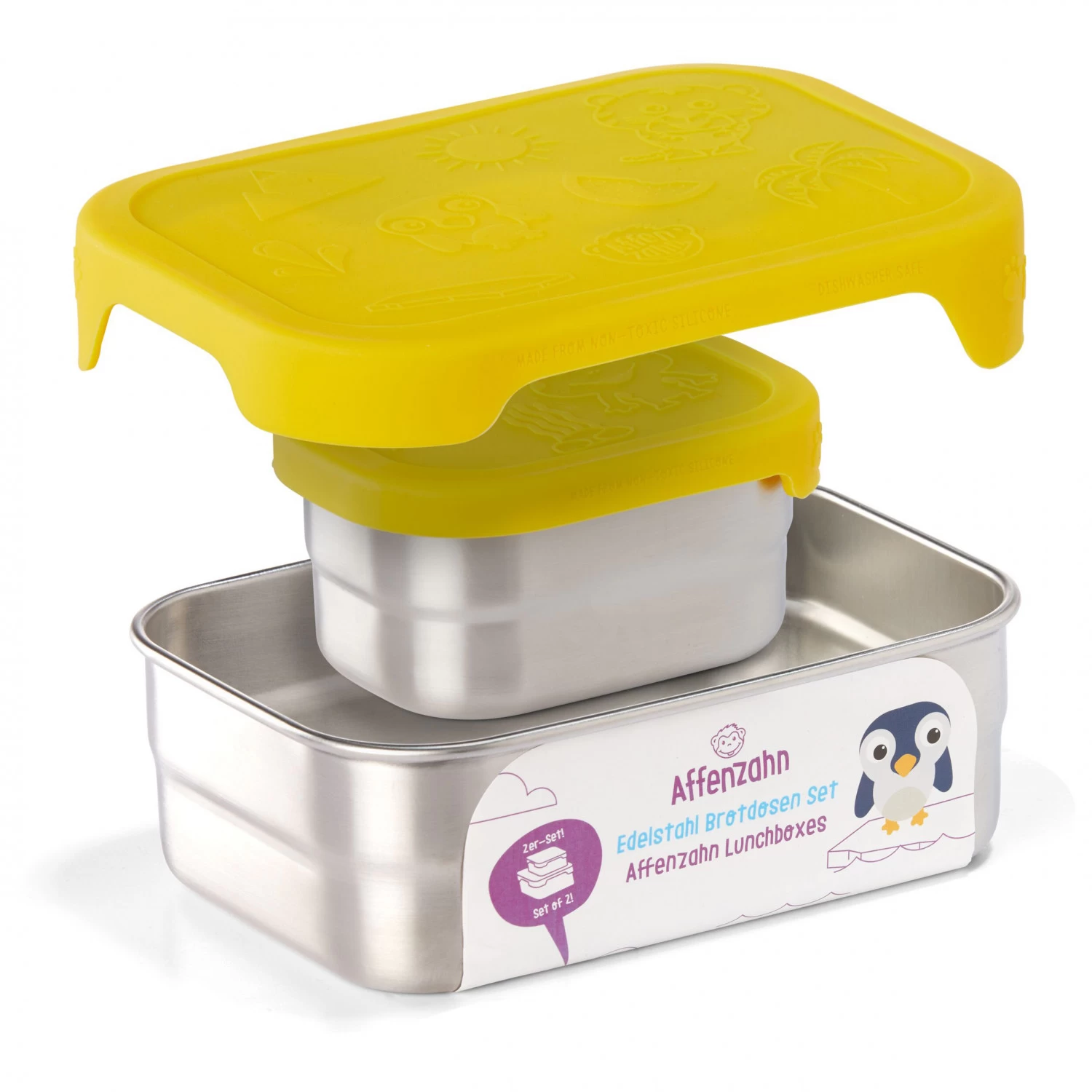 Affenzahn Lunchbox Set Tiger - Food Storage - Image 6