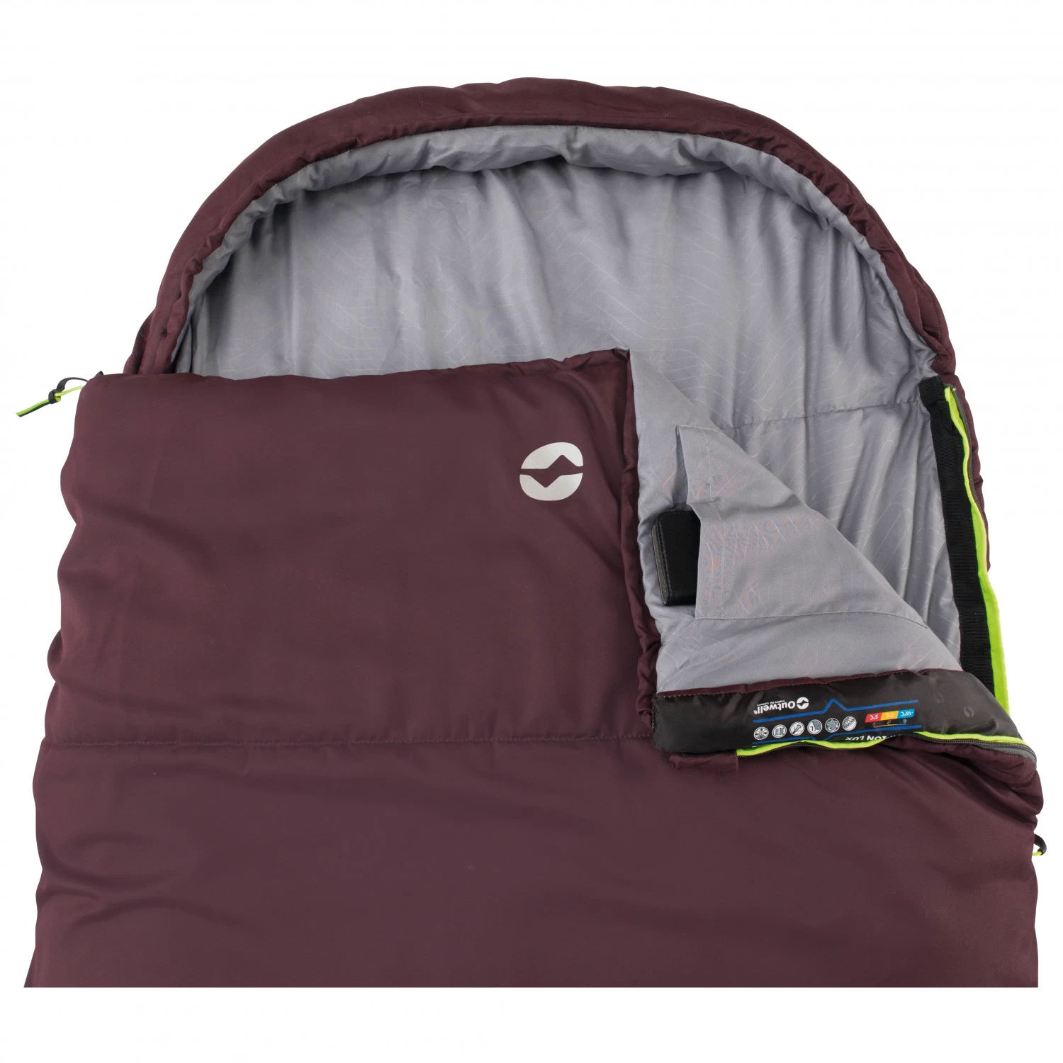 Outwell Campion Lux - Synthetic Sleeping Bag - Image 5