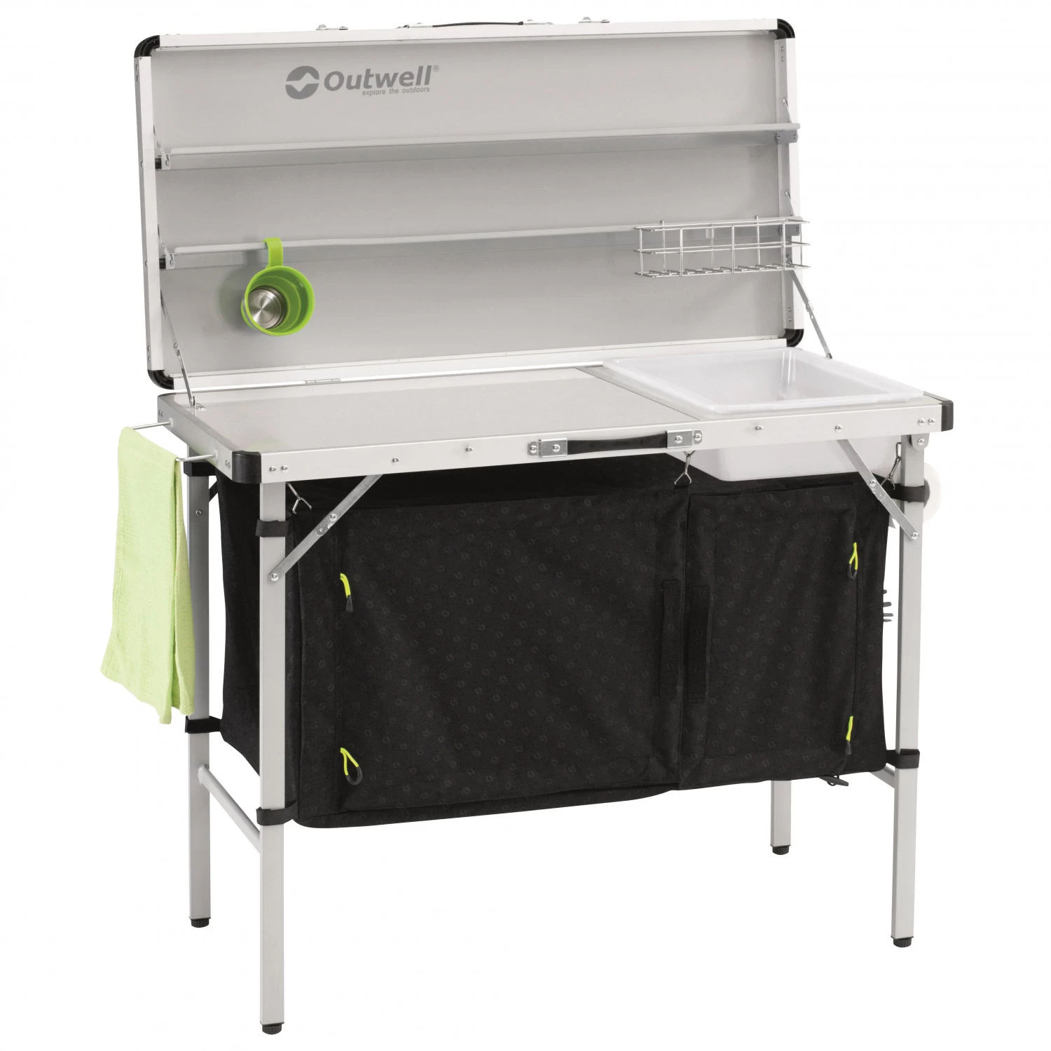 Outwell Drayton Kitchen Table - Camping Cupboard - Image 3