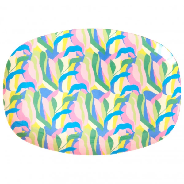 Rice Melamine Rectangular Plate - Plate