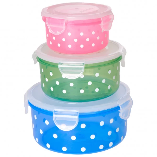 Rice Plastic Round Food Boxes - Food Storage