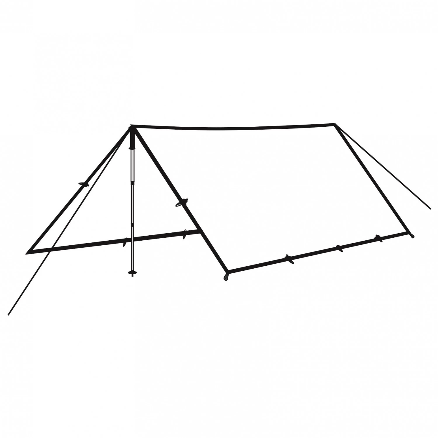 Robens Tarp 4 X 4 Trail Range - Tarp - Image 5