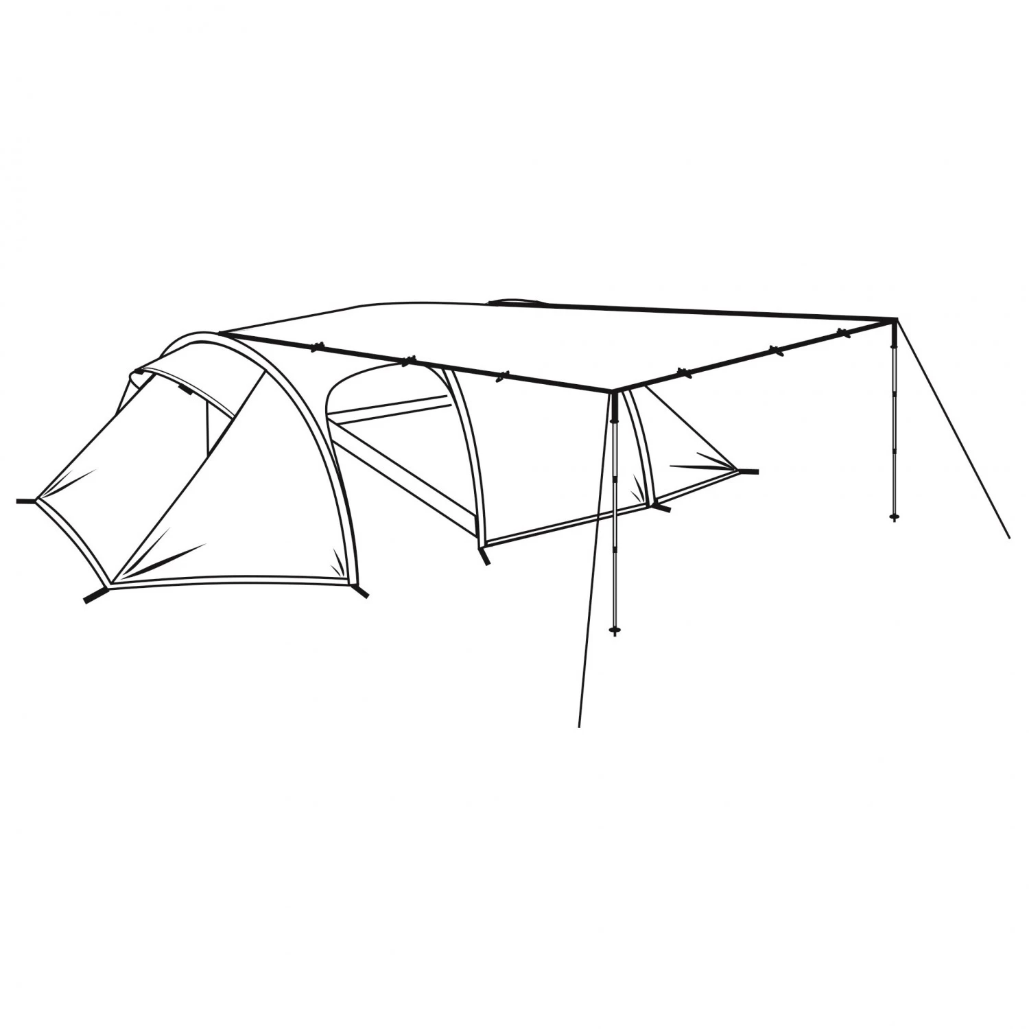 Robens Tarp 4 X 4 Trail Range - Tarp - Image 8
