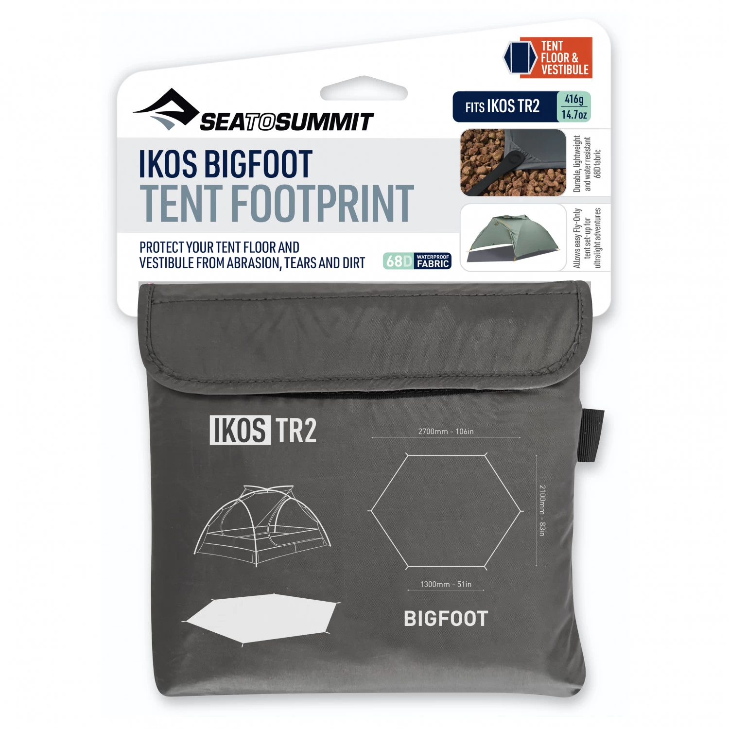 Sea To Summit Ikos TR Footprint 3 Person - Footprint - Image 2