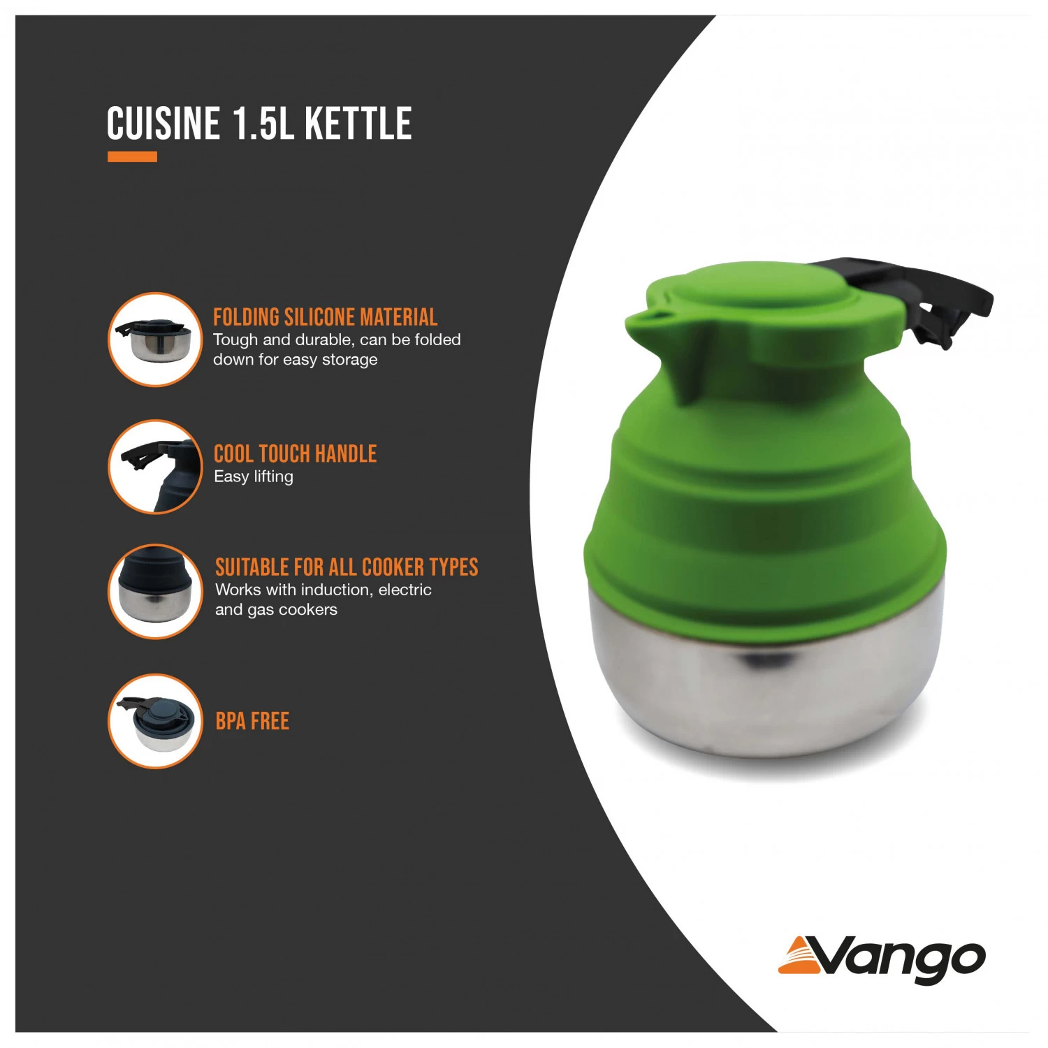 Vango Cuisine Kettle - Pot - Image 5