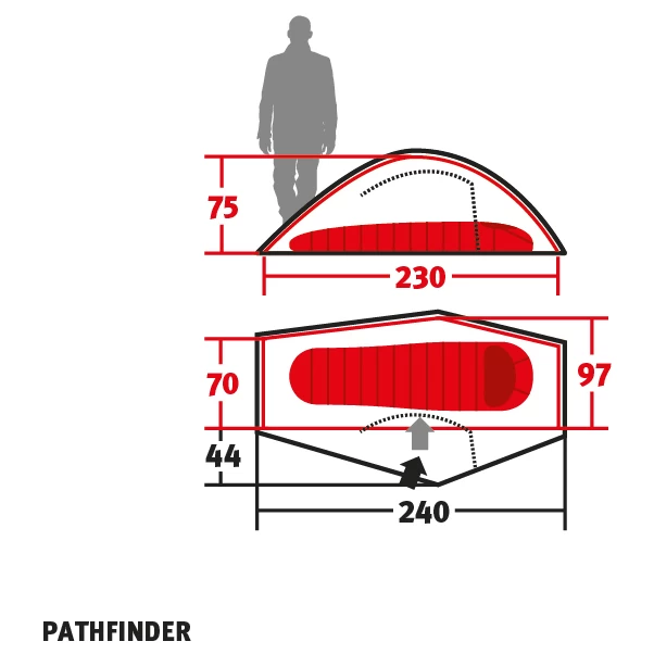 Wechsel Pathfinder - 1-person Tent - Image 2