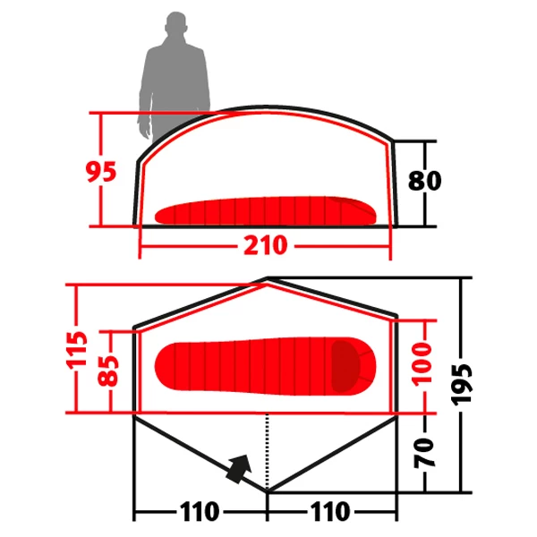 Wechsel Trailrunner - 1-person Tent - Image 6